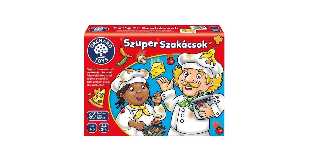 Azonnal elérhető Bolondos szakácsok - Crazy Chefs főzős társasjáték