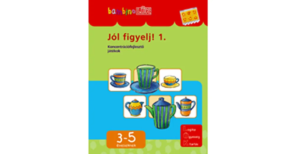 Jól figyelj! 1. Lük Bambino füzet Vedd meg online