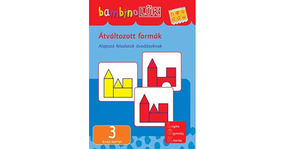 Alacsony ár Átváltozott formák Lük Bambino füzet