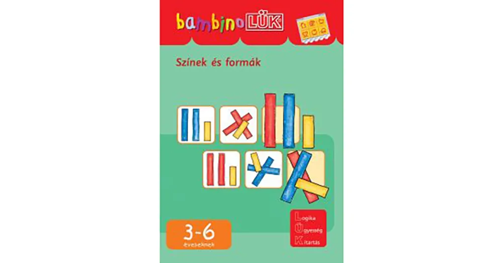Színek és formák Lük Bambino füzet Kedvezmény