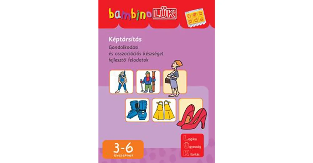 Különleges ajánlat Képtársítás Lük Bambino füzet