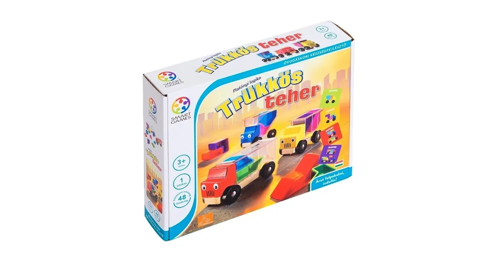 Különleges ajánlat Trucky 3, Trükkös teher Smart Games logikai gyerekjáték