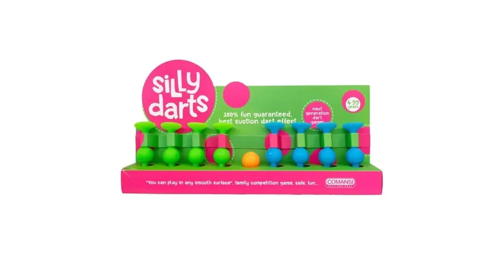 Ajánlat Silly Darts tapadós ügyességi célbadobó játék - Utolsó darab