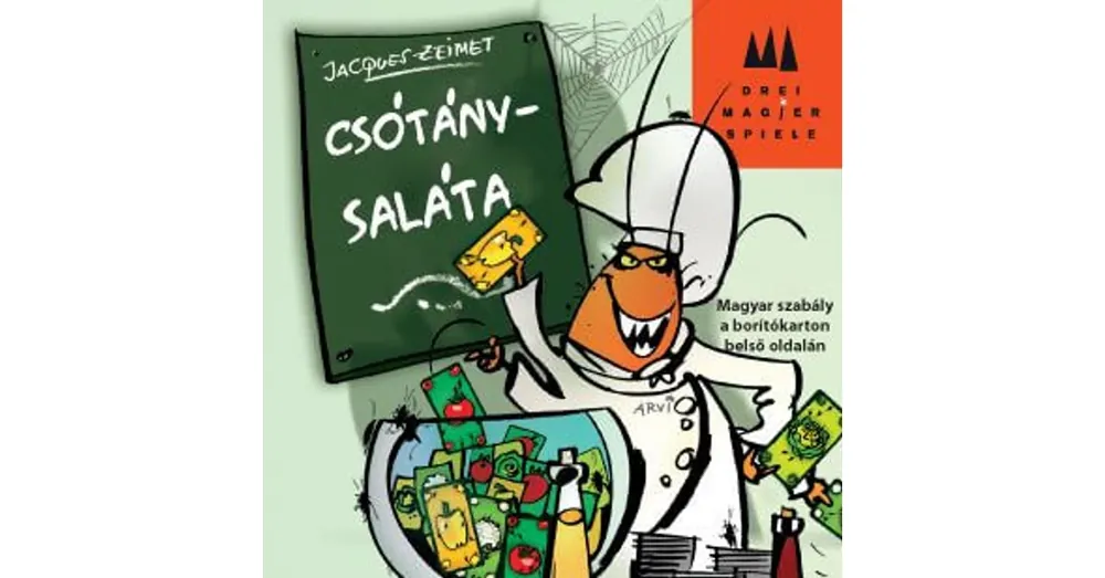 Csótánysaláta társasjáték Vedd meg online