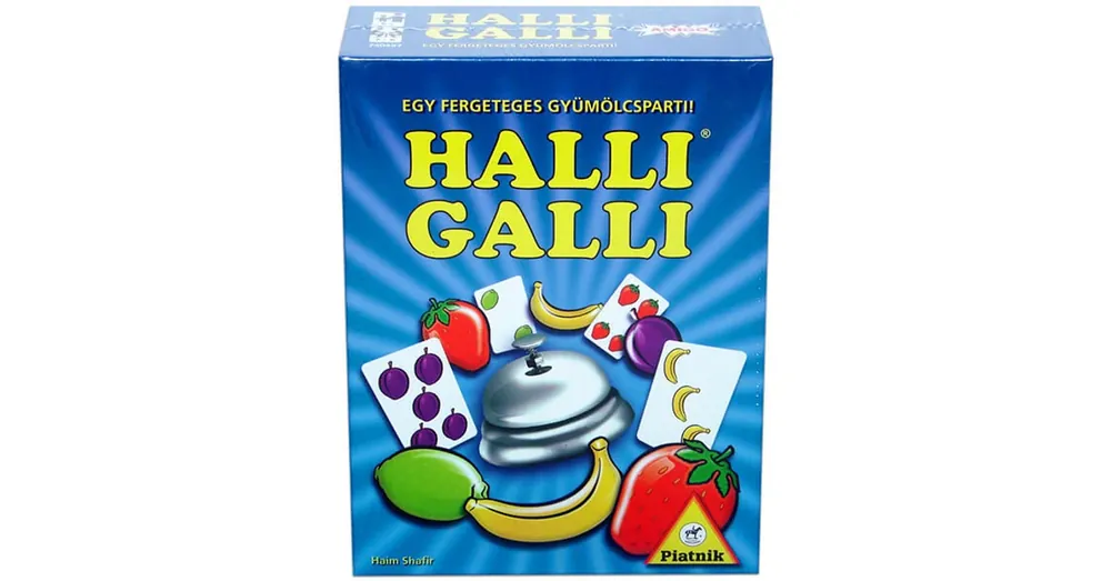 Biztonságos fizetés Halli Galli társasjáték