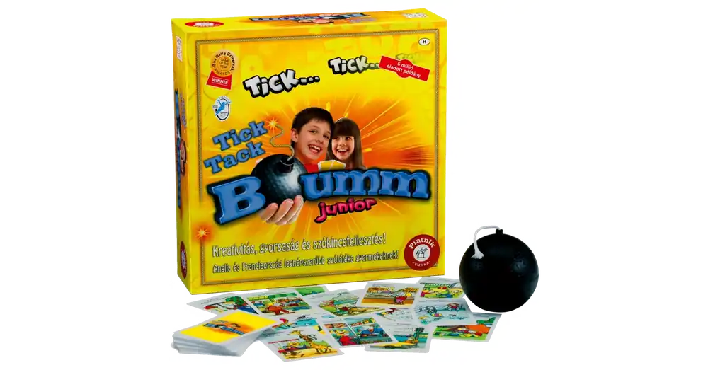 Tick...Tack...Bumm Junior társasjáték Korlátozott ajánlat