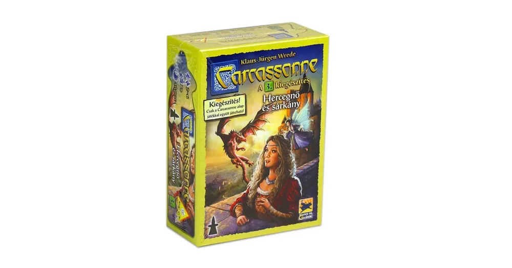 Carcassonne A Hercegnő és a sárkány kiegészítő Vedd meg most