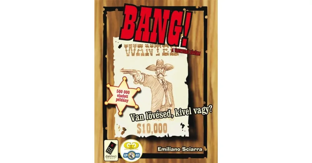 Árcsökkenés Bang! társasjáték, magyar kiadás