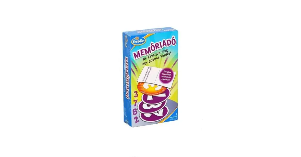Expressz szállítás MemóRiadó társasjáték