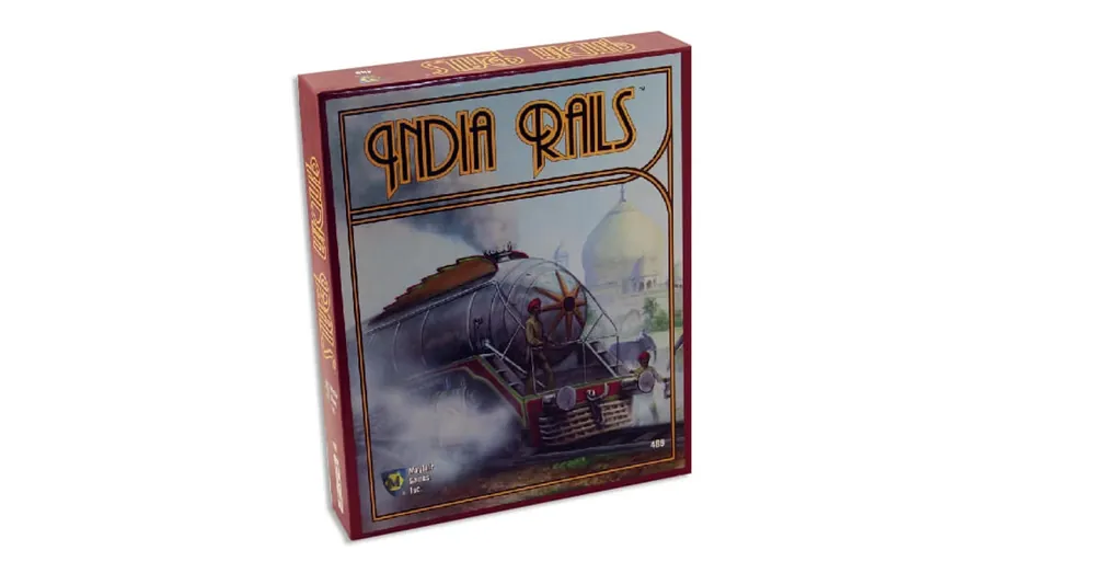 Ne maradj le India Rails társasjáték, angol nyelvű