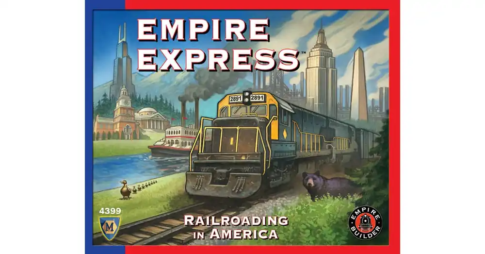 Empire Express társasjáték, angol nyelvű Alacsony ár