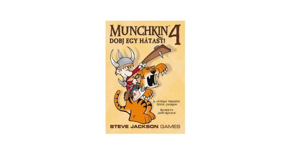 Prémium Munchkin 4 társasjáték- Dobj egy hátast!