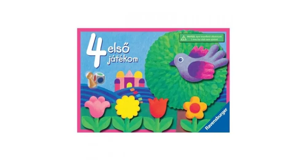 Ravensburger 4 első játékom társasjáték Árcsökkenés