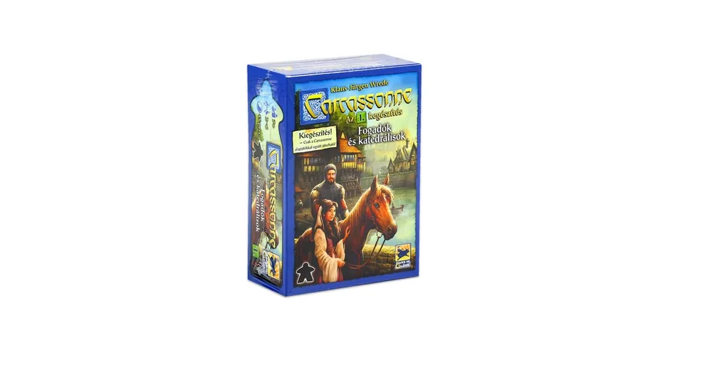 Legkelendőbb Carcassonne Fogadók és Katedrálisok kiegészítő