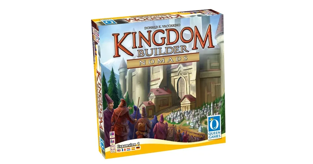 Queen Games Kingdom builder Nomads 1. angol nyelvű kiegészítő Szuper ajánlat