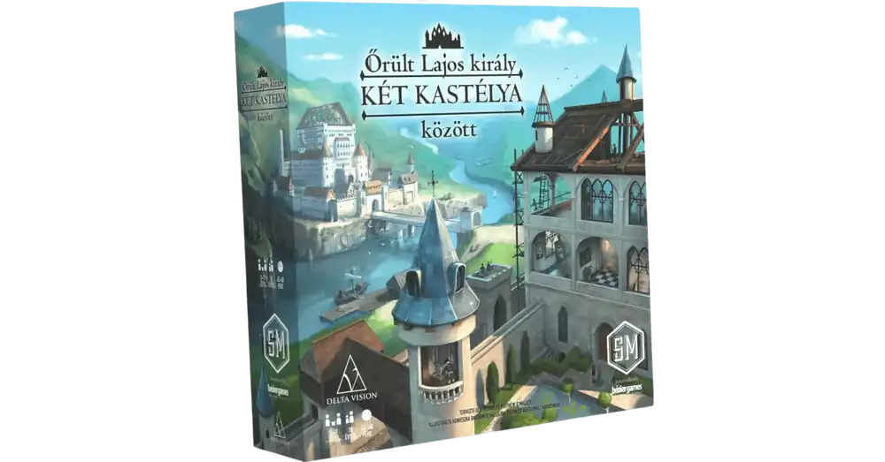 Őrült Lajos király két kastélya között társasjáték Legjobb ár