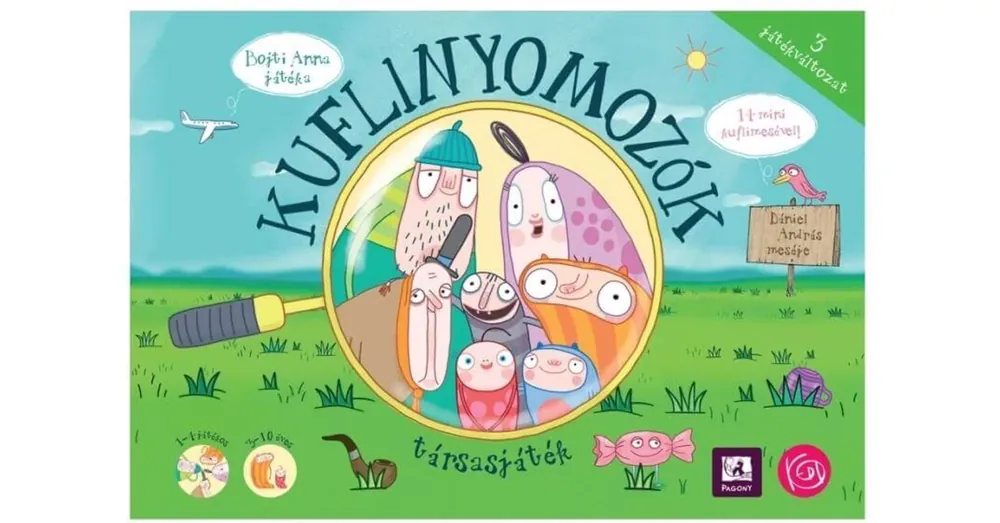 Kuflinyomozók társasjáték Árcsökkenés