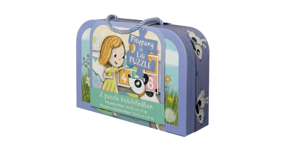 Vedd meg most Pitypang és Lili – bőröndös puzzle