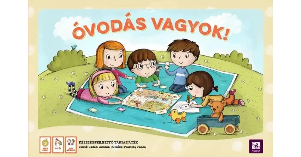Óvodás vagyok! készségfejlesztő társasjáték Korlátozott ajánlat