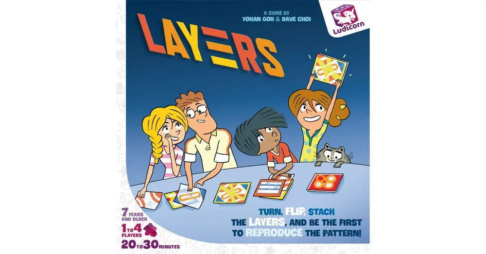 Kedvezményes ár Layers társasjáték, angol nyelvű