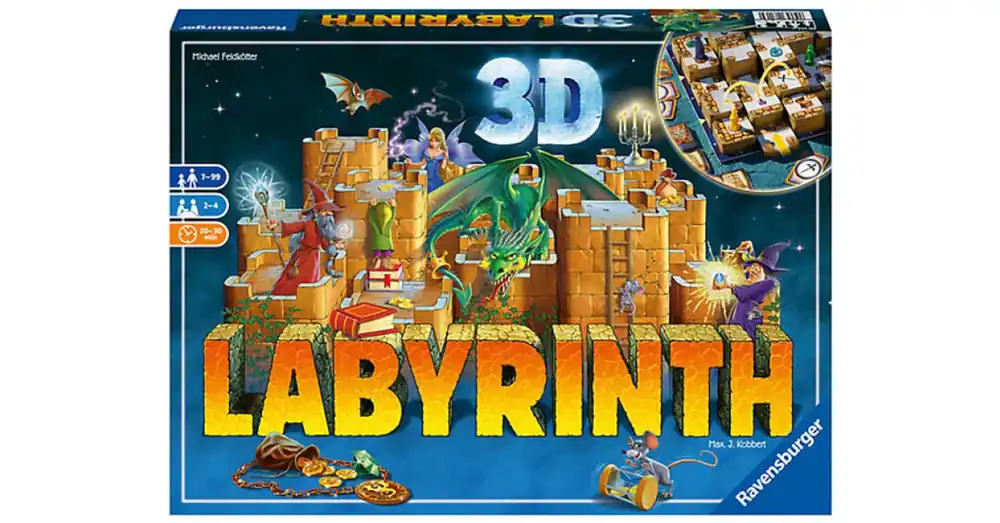 Szuper ajánlat Ravensburger Labirintus 3D társasjáték