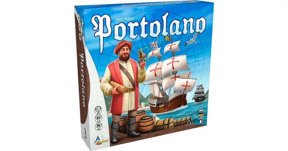 Portolano társasjáték Azonnali szállítás