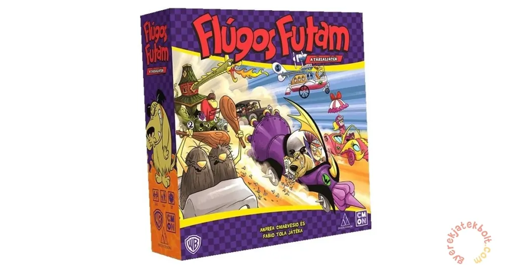 Kiárusítás Flúgos Futam társasjáték