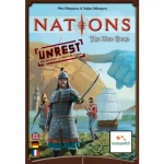 Vásárlói kedvenc Nations The Dice Game társasjáték Unrest kiegészítő társasjáték, angol nyelvű