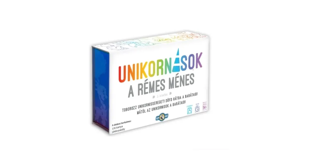 Unikornisok A rémes ménes kártyajáték Kihagyhatatlan ajánlat