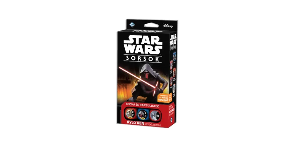 Korlátozott ajánlat Star Wars Sorsok Kylo Ren kezdőcsomag társasjáték