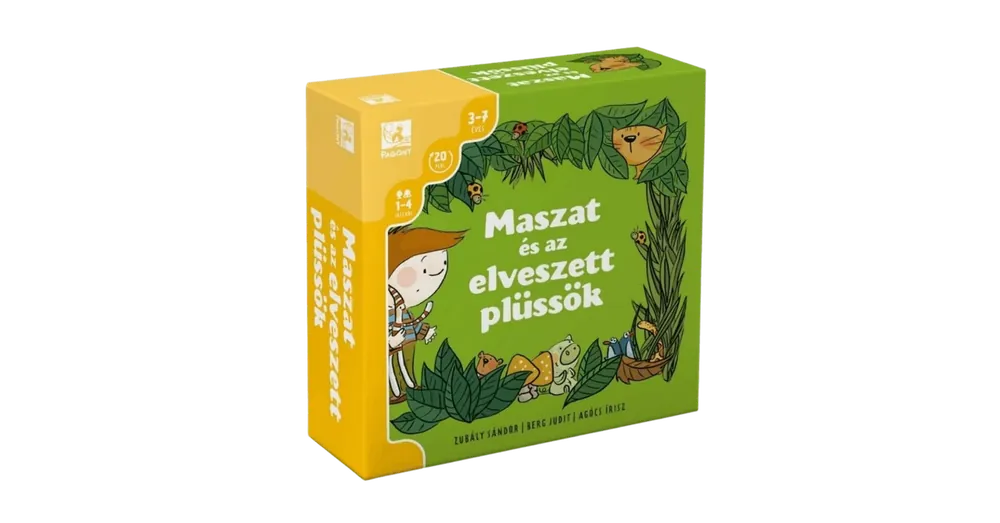 Utolsó esély Maszat és az elveszett plüssök társasjáték