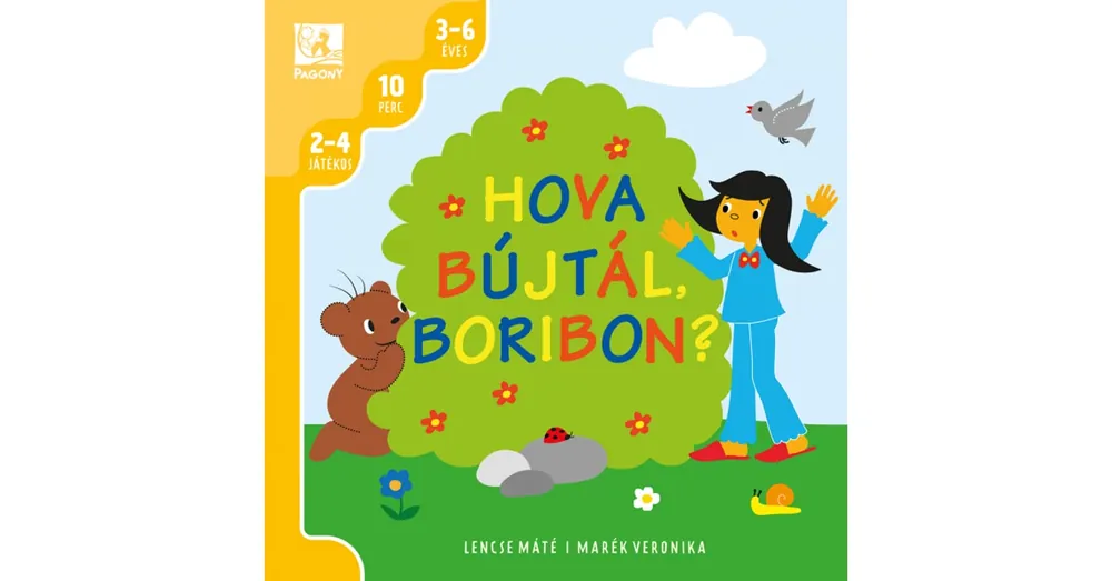 Árengedmény Hova bújtál, Boribon? társasjáték