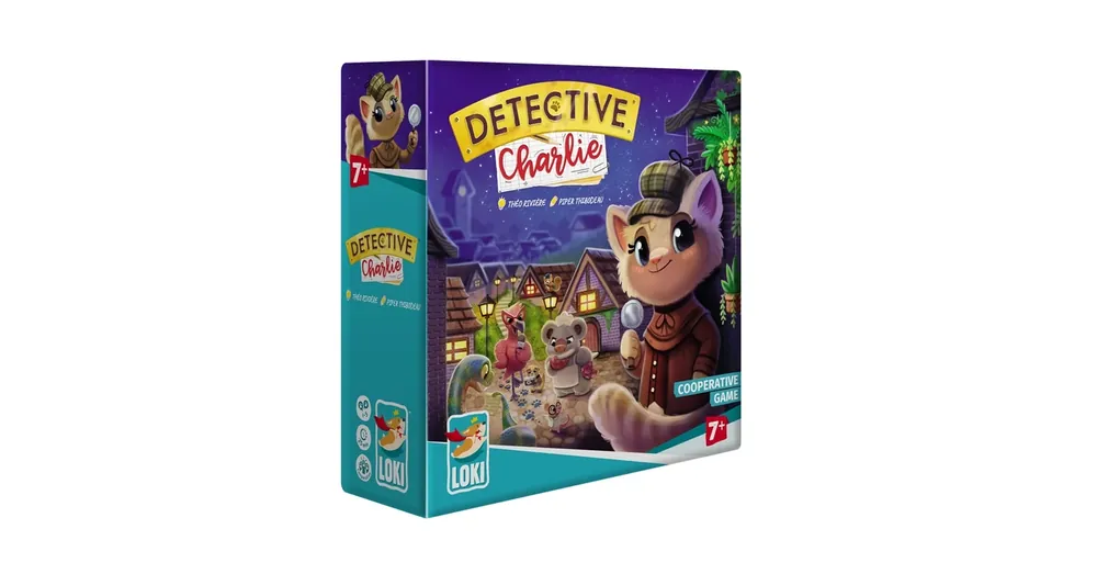 Detective Charlie társasjáték, angol nyelvű Korlátozott ajánlat