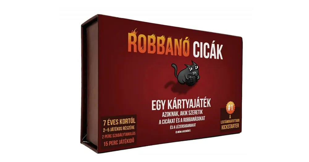 Akció Robbanó cicák kártyajáték