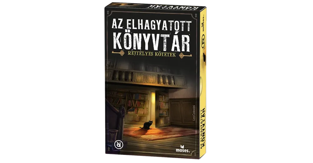 Vedd meg most Az elhagyatott könyvtár szabaduló társasjáték