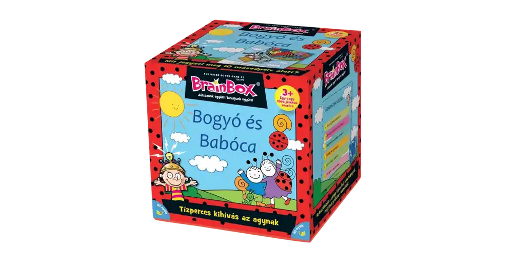 Brainbox Bogyó és Babóca társasjáték Biztonságos fizetés