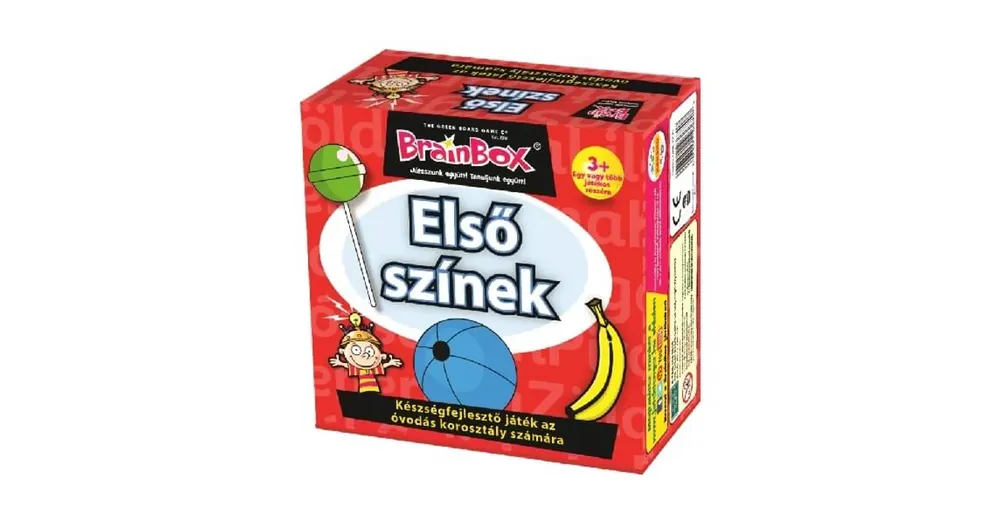 Szuper akció Brainbox Első színek társasjáték