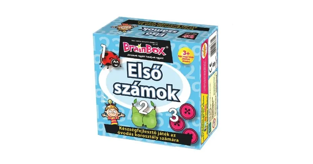 Brainbox Első számok társasjáték Legjobb ár