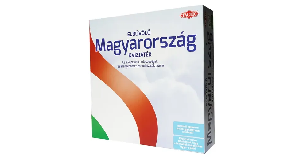 Gyors szállítás Elbűvölő Magyarország kvízjáték