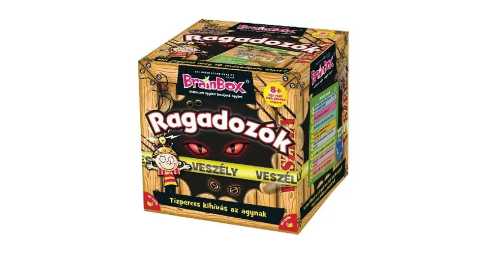 Brainbox Ragadozók társasjáték Biztonságos vásárlás