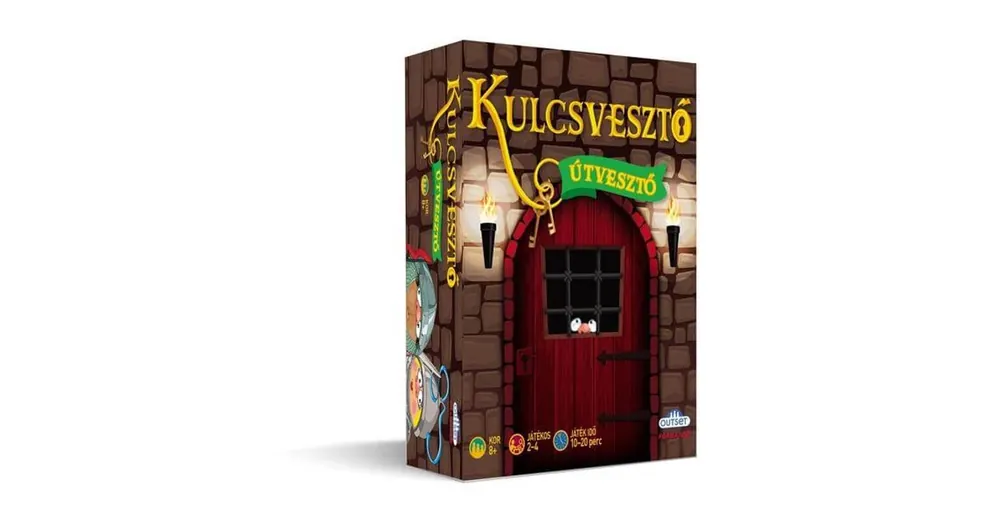 Kulcsvesztő útvesztő társasjáték Gyors szállítás