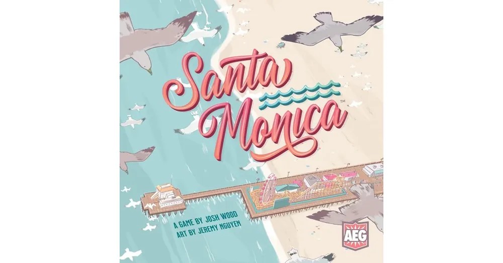 Kedvezmény Santa Monica társasjáték, angol nyelvű