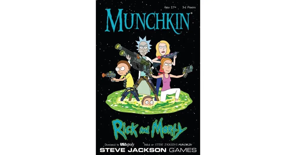Különleges ajánlat Munchkin Rick & Morty társasjáték, angol nyelvű