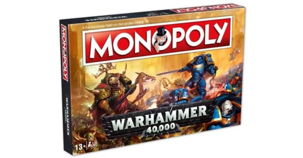 Csak ma Monopoly Warhammer 40K társasjáték, angol nyelvű