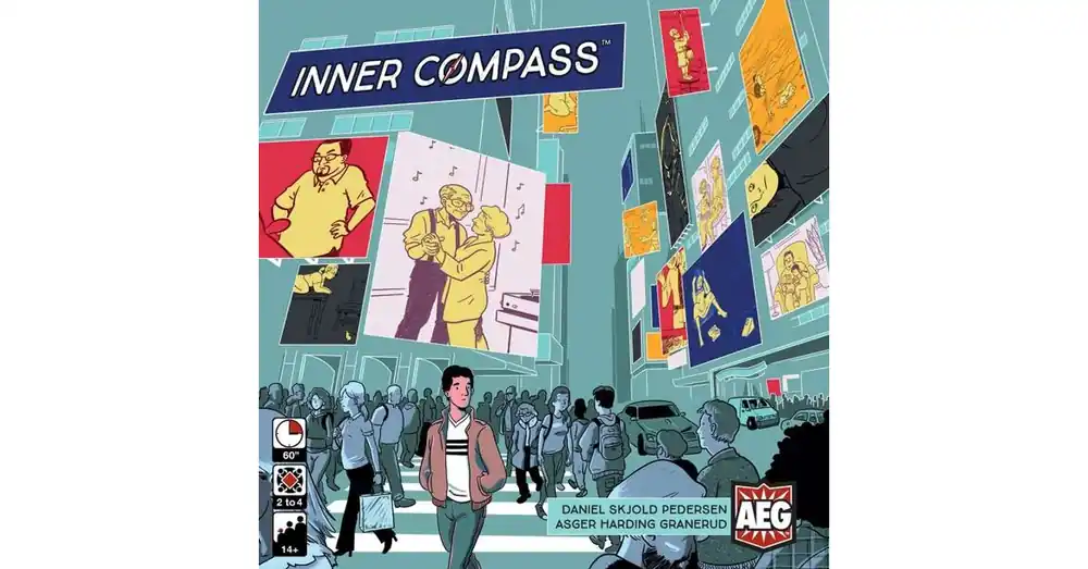 Inner Compass társasjáték, angol nyelvű Ne maradj le
