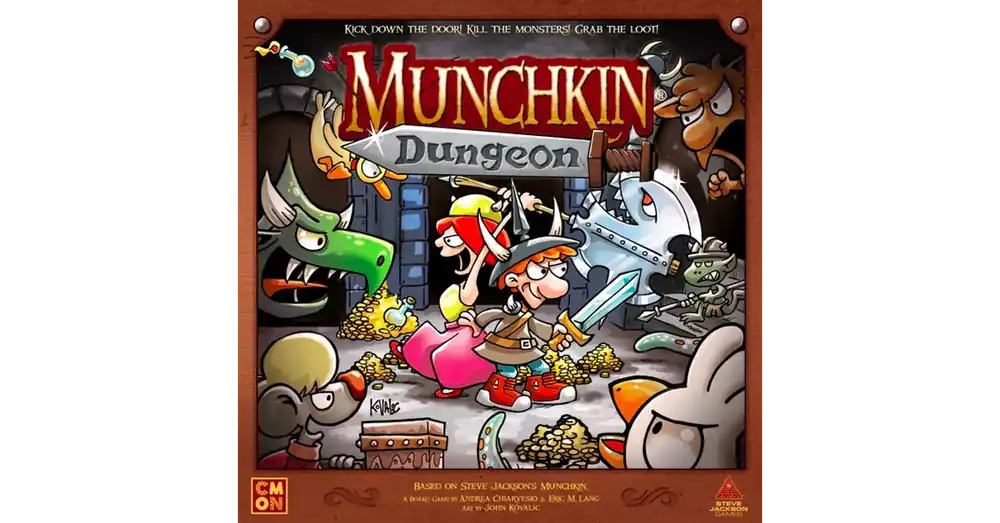 Munchkin Dungeon társasjáték, angol nyelvű Exkluzív ajánlat