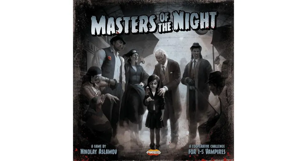 Kiárusítás Masters of the Night társasjáték, angol nyelvű