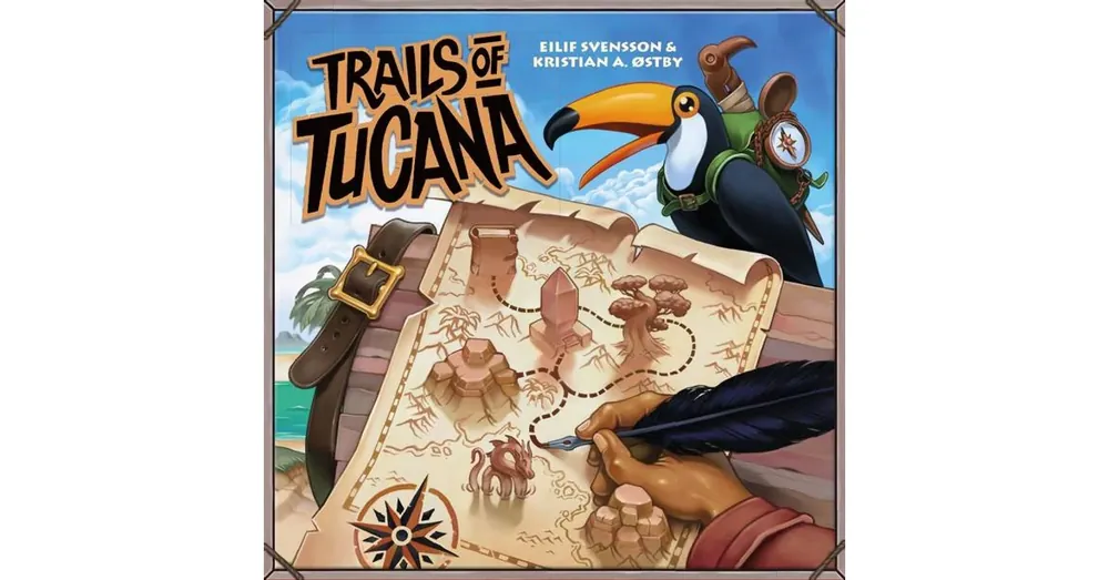 Szuper ajánlat Trails of Tucana társasjáték, angol nyelvű