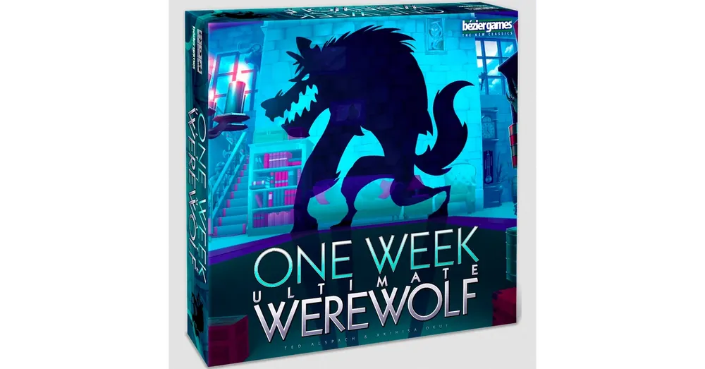 Akció One Week Ultimate Werewolf kártyajáték, angol nyelvű