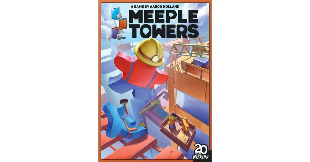 Meeple Towers társasjáték ,angol nyelvű Biztonságos fizetés